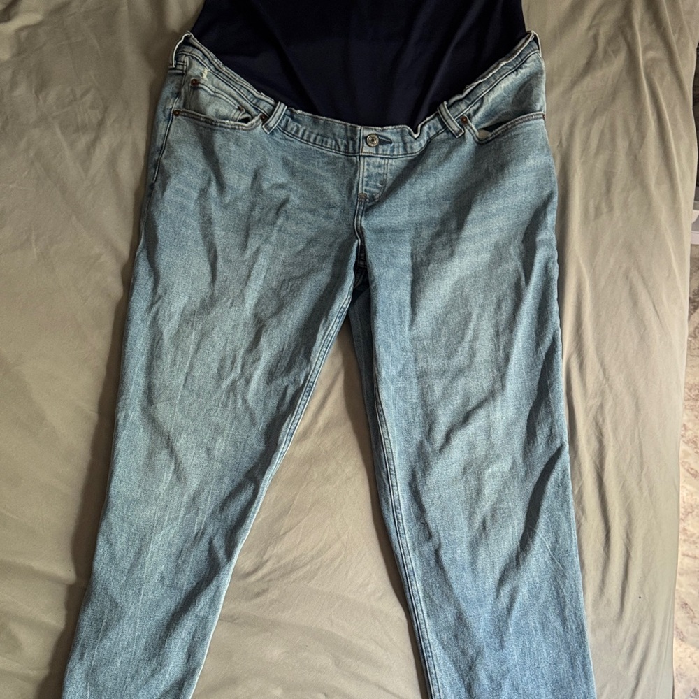 Abercrombie & Fitch Light Blue Straight Leg Jeans